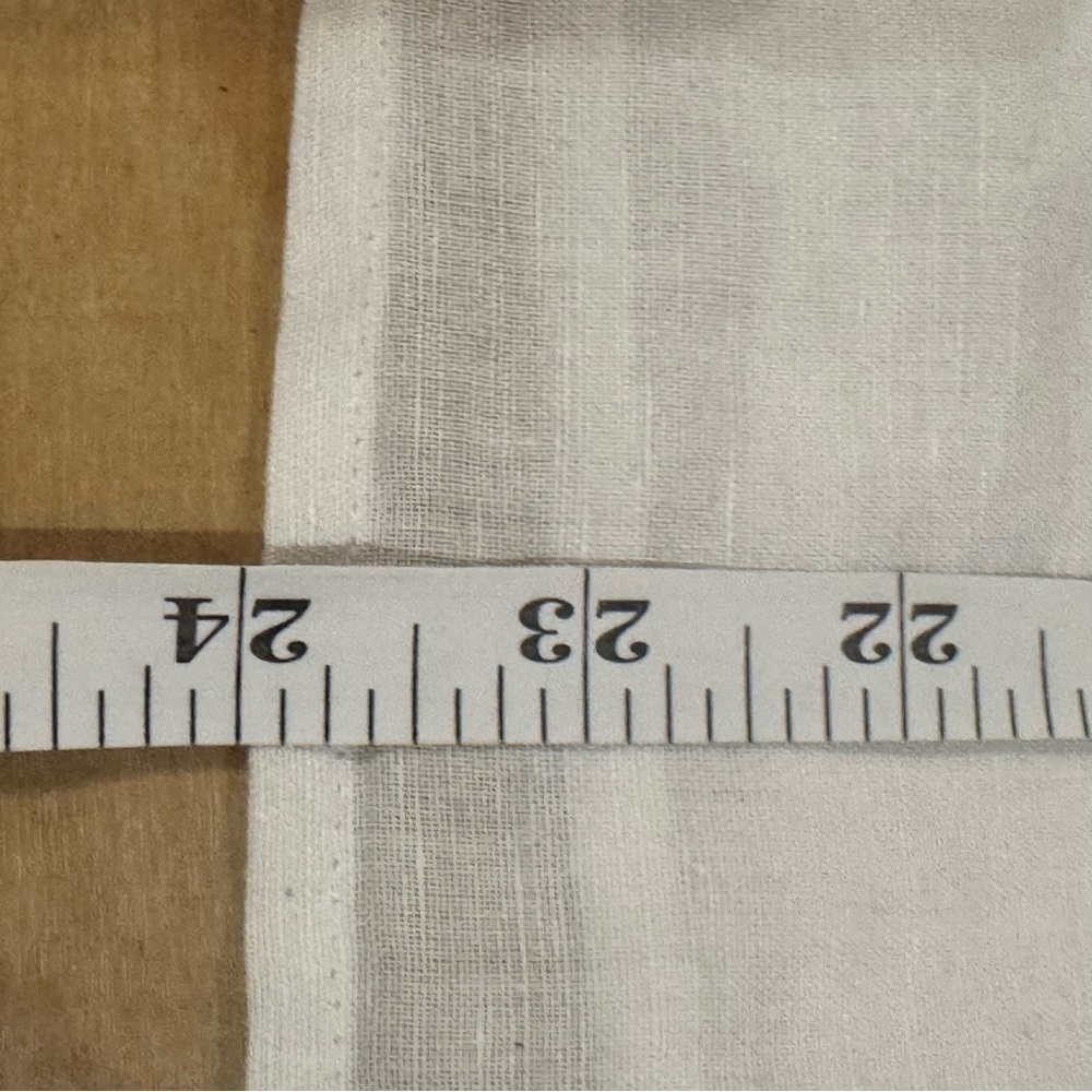 J Crew Size 4 Linen Cotton Floral Embroidered White sleevelesss Top - Picture 14 of 14